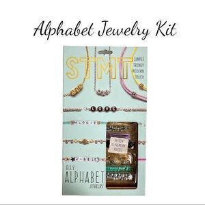 New STMT Alphabet Jewelry Kit